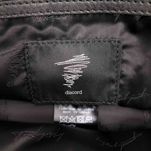ディスコード ヨウジヤマモト discord Yohji Yamamoto Shoulder Bag レディース
