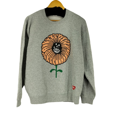 ビームスティー BEAMS T FLOWER Crewneck Sweatshirt メンズ JPN:M