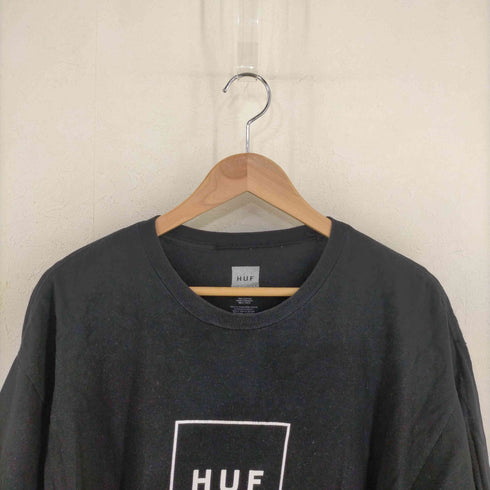 ハフ HUF ESSENTIALS BOX LOGO S/S TEE メンズ JPN:L