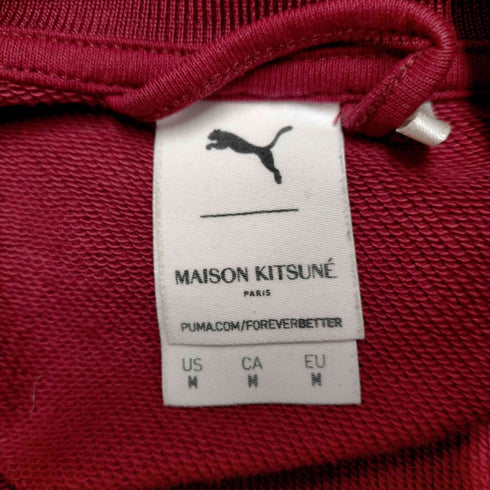 メゾンキツネ MAISON KITSUNE メゾンキツネ PUMA X MAISON KITSUNE MCS TRACK TOP メンズ import:M