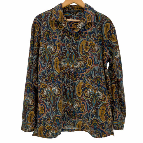 ビームス BEAMS 23AW プリント オープンカラー シャツ メンズ JPN:M