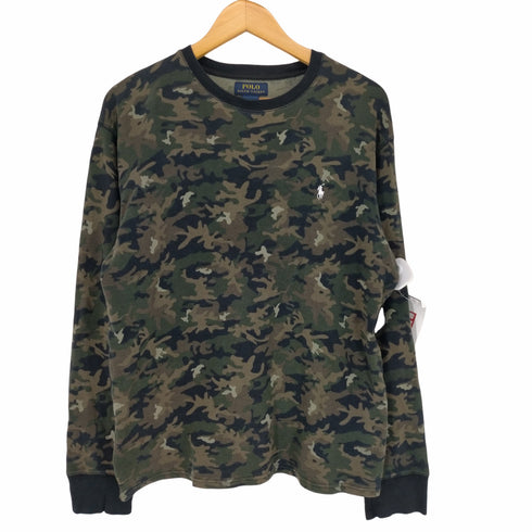 ポロラルフローレン POLO RALPH LAUREN カモ柄サーマルカットソー メンズ JPN:L