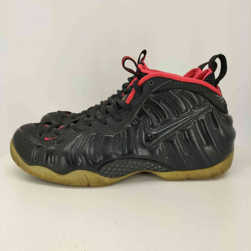 ナイキ NIKE AIR FOAMPOSITE PRO PRM AIR YEEZY 2 BLACK/BLACK-LASER CRIMSON メンズ JPN:28