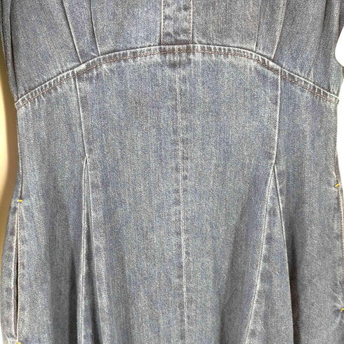 マウジー moussy BALLOON SLEEVE DENIM DRESS レディース JPN:1