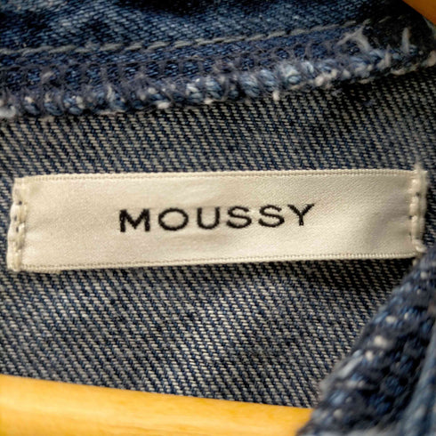 マウジー moussy BALLOON SLEEVE DENIM DRESS レディース JPN:1