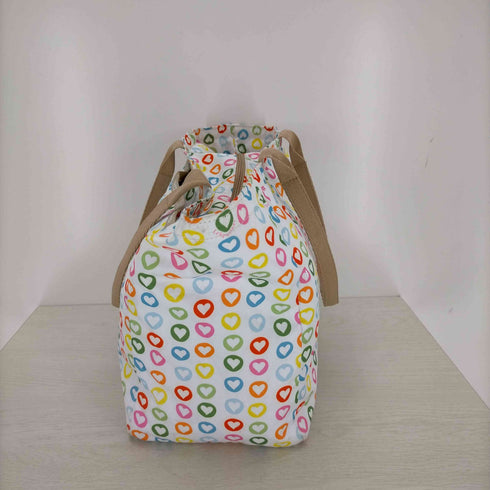 レスポートサック LeSportsac ハート柄 マルチカラートートバッグ レディース