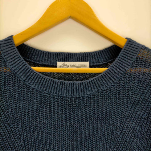 ビーミング ライフストアバイビームス B MING LIFE STORE by BEAMS リネン スリットニット レディース