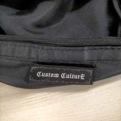 カスタムカルチャー CUSTOM CULTURE フェイクレザーハンドル トートバッグ メンズ