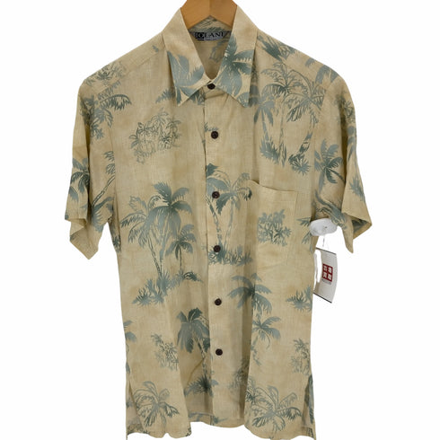 イオラニ IOLANI USA製 レーヨンアロハシャツ メンズ JPN:S