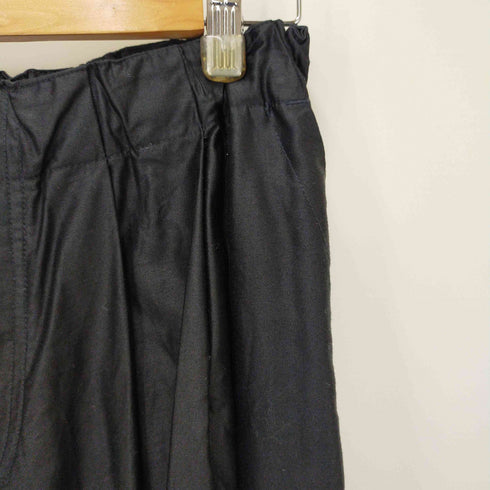 ミズイロインド mizuiro ind モールスキンワイドカーゴパンツ レディース