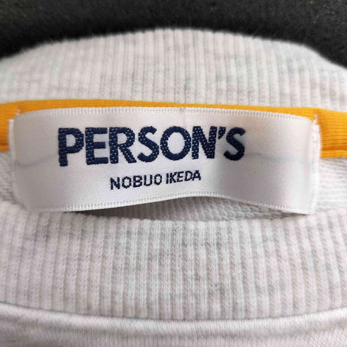 パーソンズ PERSONS ロゴプリント ラグランスウェット レディース JPN:M