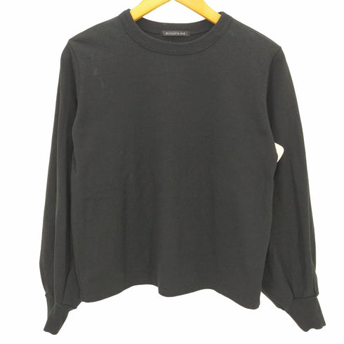 ミズイロインド mizuiro ind ロングスリーブ クルーネックTシャツ レディース