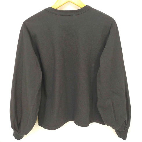 ミズイロインド mizuiro ind ロングスリーブ クルーネックTシャツ レディース