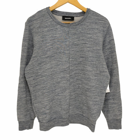 ディーゼル DIESEL 裾ロゴ クルーネックスウェット メンズ import:M