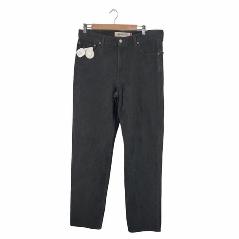 リーバイス Levis メキシコ製 550 RELAXED FIT 後染め ブラックデニムパンツ メンズ 36