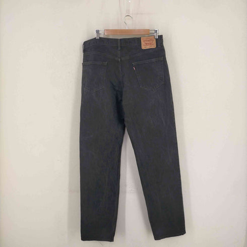 リーバイス Levis メキシコ製 550 RELAXED FIT 後染め ブラックデニムパンツ メンズ 36