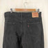 リーバイス Levis メキシコ製 550 RELAXED FIT 後染め ブラックデニムパンツ メンズ 36