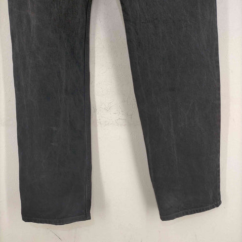 リーバイス Levis メキシコ製 550 RELAXED FIT 後染め ブラックデニムパンツ メンズ 36