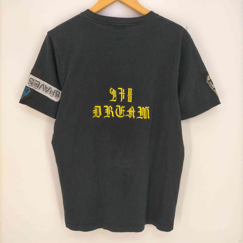 ディーゼル DIESEL 刺繍 ワッペン プリント半袖Tシャツ メンズ import:S