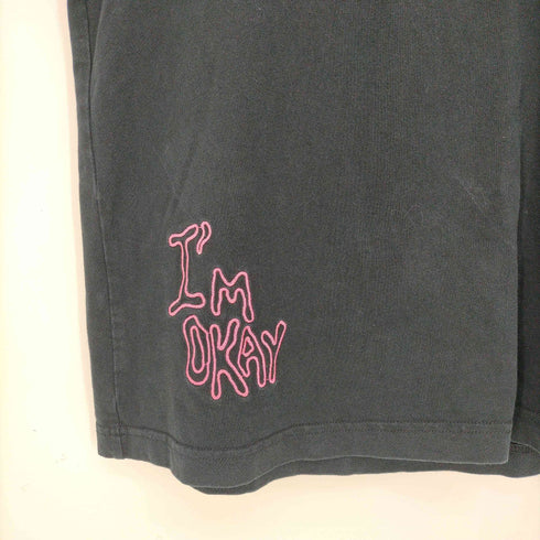 ディーゼル DIESEL 刺繍 ワッペン プリント半袖Tシャツ メンズ import:S