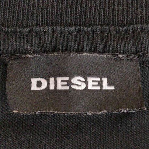ディーゼル DIESEL 刺繍 ワッペン プリント半袖Tシャツ メンズ import:S