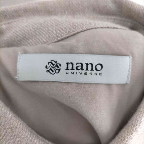 ナノユニバース nano universe カルゼリネンシャツ 5分袖 レディース JPN:36