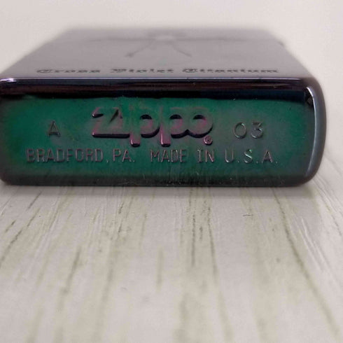 ジッポ ZIPPO 2003年 USA製 十字架zippo メンズ