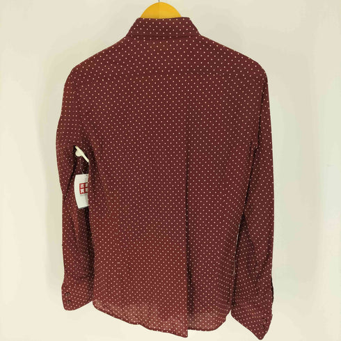 リーツテイラーザズー REATS TAILOR ZAZOUS ポルカドット ボタンダウン L/S シャツ メンズ UK:36