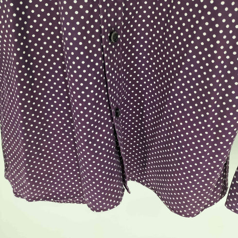 リーツテイラーザズー REATS TAILOR ZAZOUS ピンドット ボタンダウン L/S シャツ メンズ UK:36
