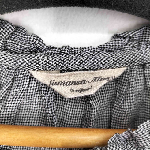 サマンサモスモス samansa Mos2 フリルブラウス レディース FREE