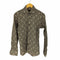 リーツテイラーザズー REATS TAILOR ZAZOUS 幾何学模様 ワイドカラー L/S シャツ メンズ UK:36