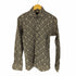 リーツテイラーザズー REATS TAILOR ZAZOUS 幾何学模様 ワイドカラー L/S シャツ メンズ UK:36