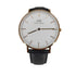 Kapten & Son キャプテン&サン 36MM CAMPINA WATER RESISTANT 黒盤レザー 腕時計 レディース