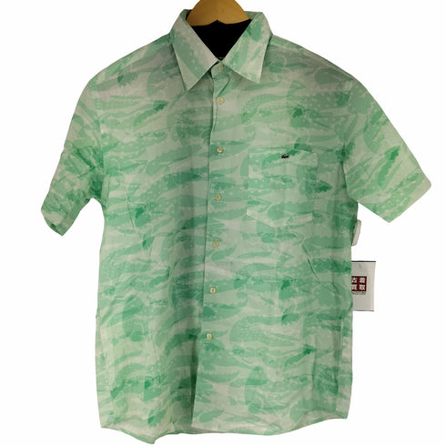 ラコステ LACOSTE 総柄 S/Sシャツ メンズ JPN:3