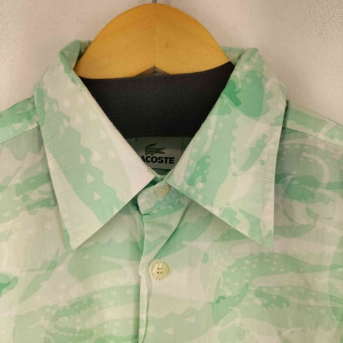 ラコステ LACOSTE 総柄 S/Sシャツ メンズ JPN:3