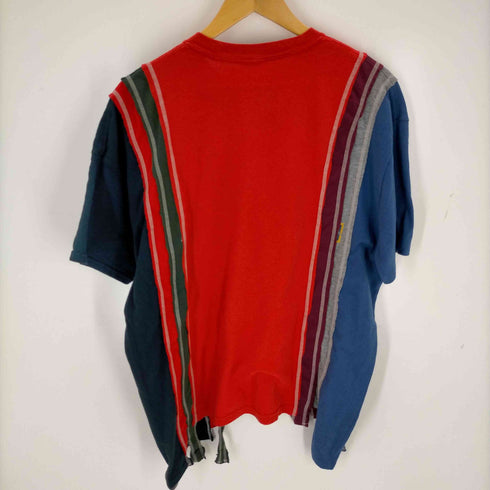 リビルドバイニードルズ rebuild by needles 再構築 クルーネックTシャツ メンズ ONE SIZE