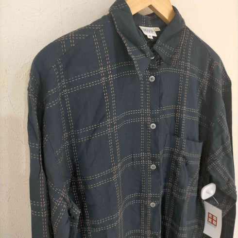 刺し子シャツ レディース 10