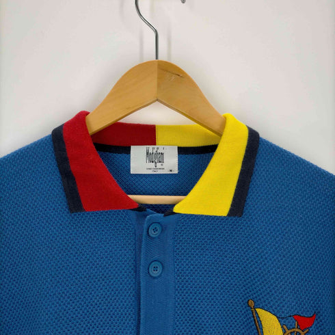 ユーズドフルギ Modigliani フロント刺繍 ポロニット メンズ JPN:M