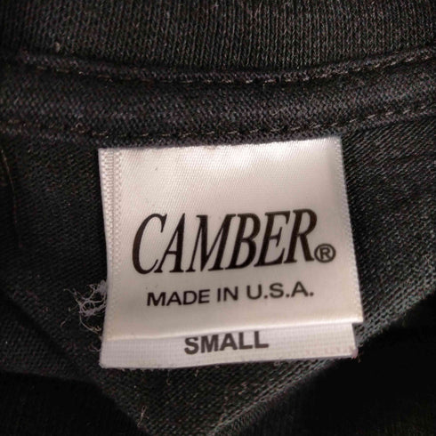 キャンバー CAMBER USA製 S/S モックネックカットソー メンズ JPN:S