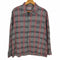 Di Lido 開襟 ボックス チェックシャツ メンズ import:L