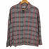 Di Lido 開襟 ボックス チェックシャツ メンズ import:L