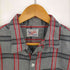 Di Lido 開襟 ボックス チェックシャツ メンズ import:L