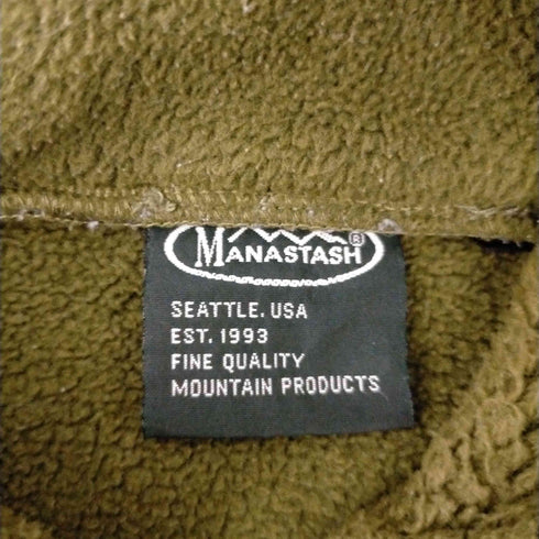 マナスタッシュ MANASTASH フリース切替 フーディージャケット メンズ JPN:M
