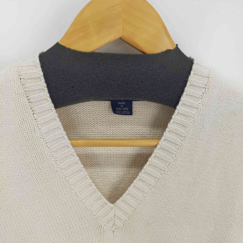 ポロバイラルフローレン Polo by RALPH LAUREN 90S Vネックニットベスト ポニー刺繍 メンズ import:M