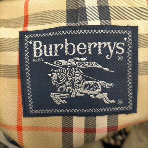 バーバリーズ BURBERRYS 玉虫 裏地ノバチェックステンカラーコート メンズ JPN:M