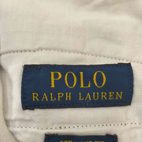 ポロラルフローレン POLO RALPH LAUREN STRAIGHT FIT 鴨刺繍 チノパンツ メンズ 36