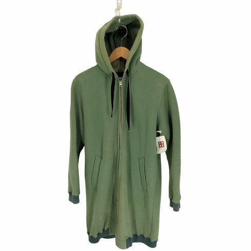 リス LISS ライトウェイト 裏起毛 ロング パーカー ユニセックス メンズ JPN:1