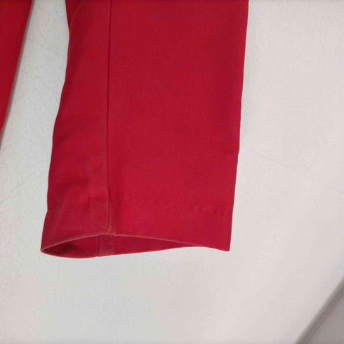 バーバリーロンドン BURBERRY LONDON MADE IN USA 裏地チェック ラウンドカラーコート レディース UK:14
