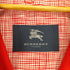 バーバリーロンドン BURBERRY LONDON MADE IN USA 裏地チェック ラウンドカラーコート レディース UK:14