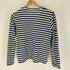 プレイコムデギャルソン PLAY COMME des GARCONS ワンポイントロゴ ボーダー L/S Tシャツ レディース JPN:M
